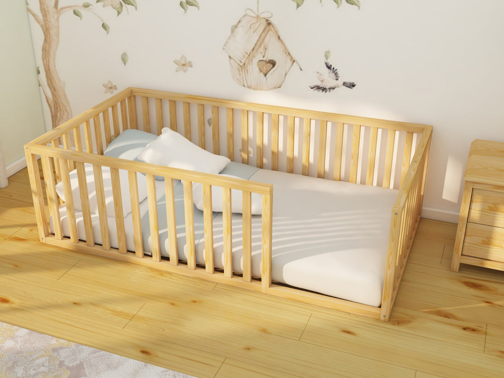 Montessori Wooden Floor Bed