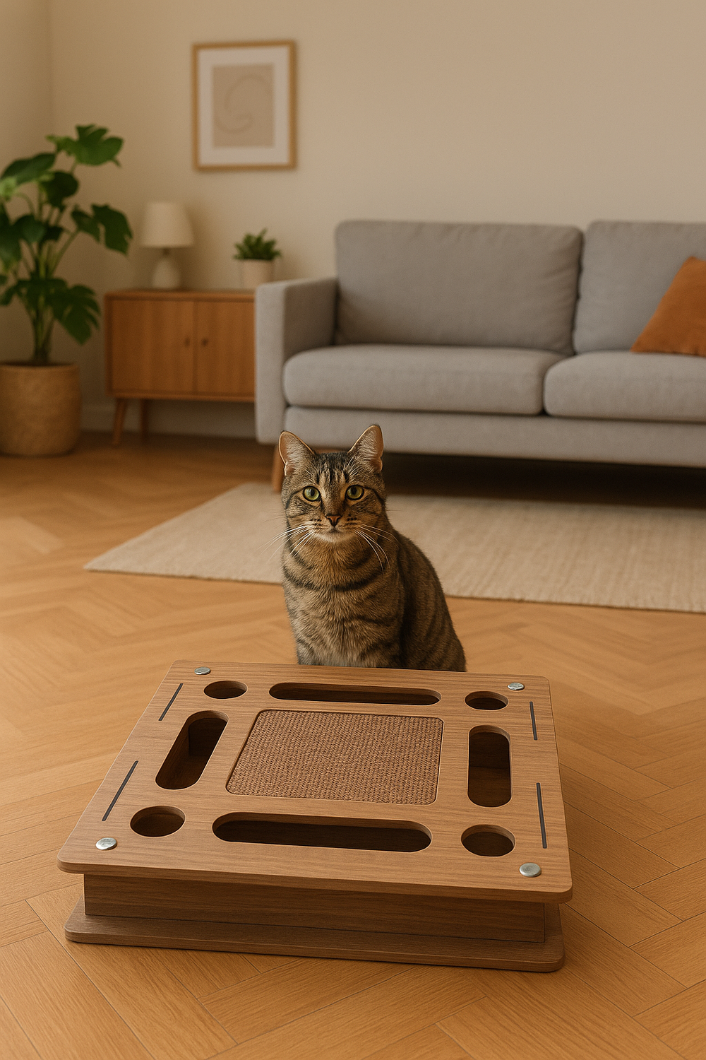 Square Cat Toy