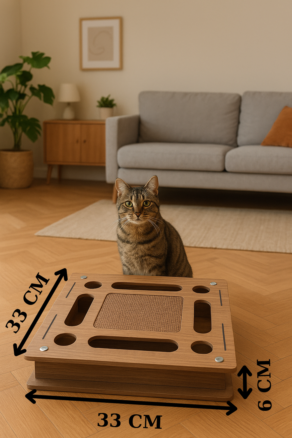 Square Cat Toy