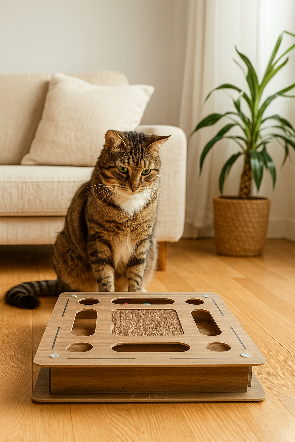 Rectangle Cat Toy