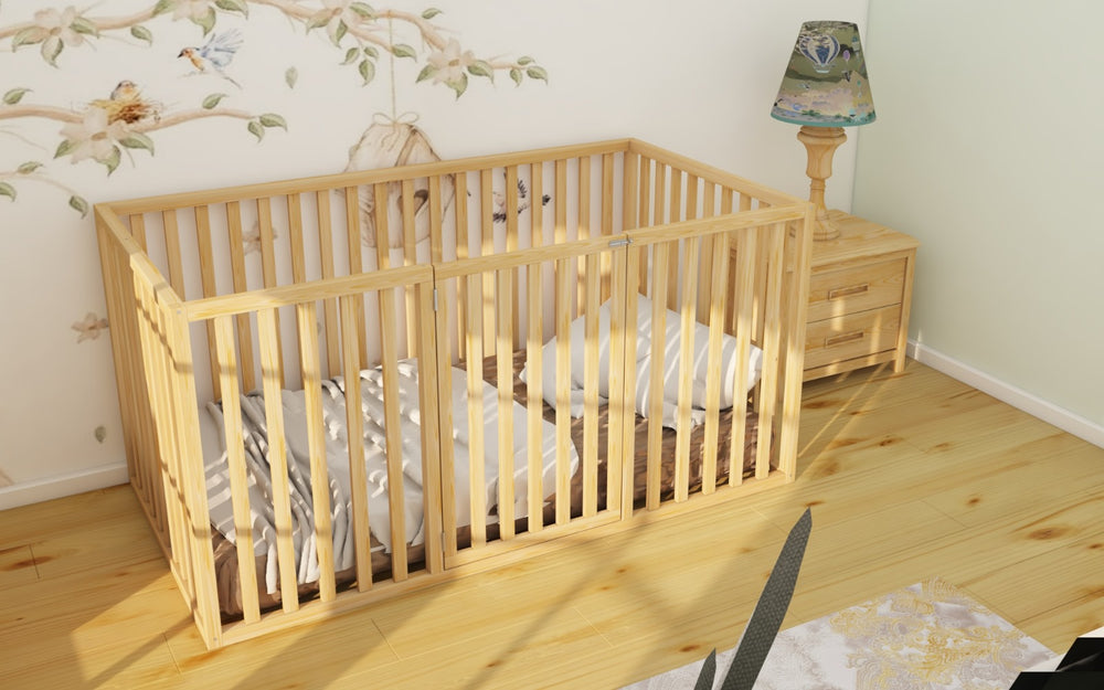 Wooden Montessori Bed - High Quality and Safety for Autistic Children