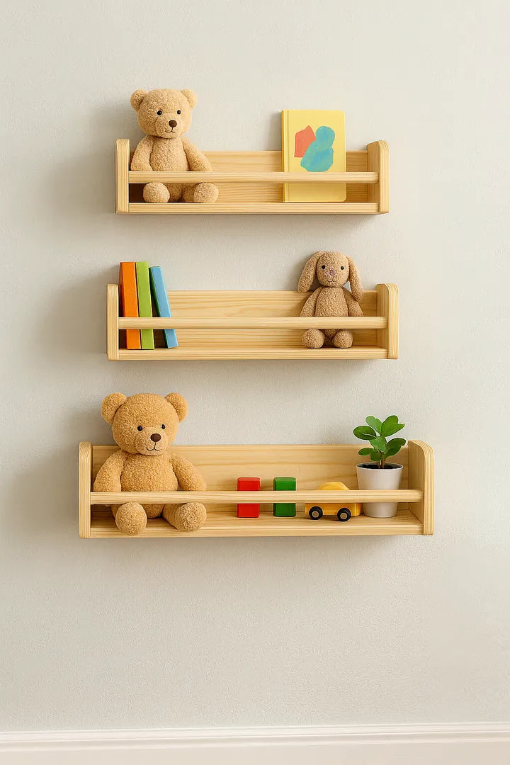 Montessori 3-Piece Shelf Set