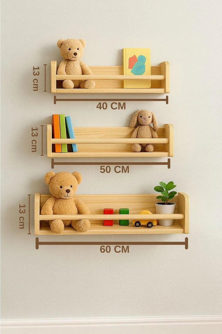 Montessori 3-Piece Shelf Set