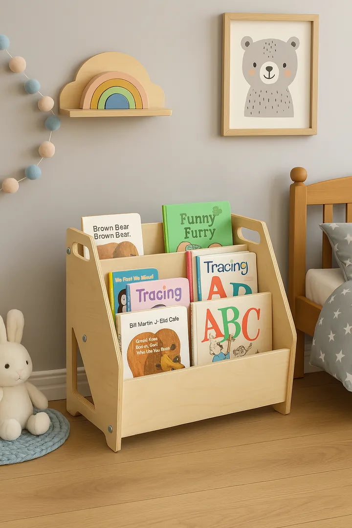 Tiny Shelf-Montessori Floor Bookcase